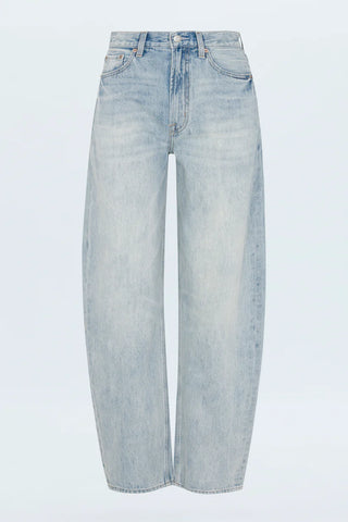 Wes High Rise Barrel Jean