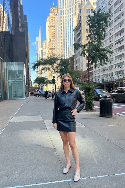 Nina long Sleeve Mini Dress