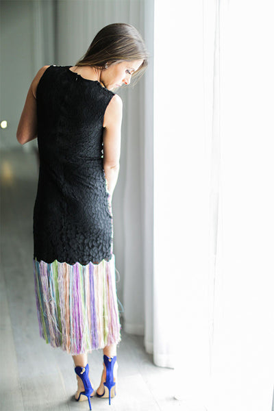 Fireworks Concerto Lace Dress