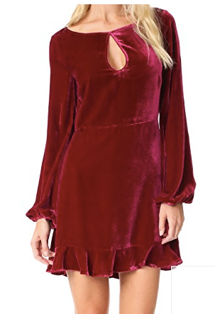 Velvet Mini Dress