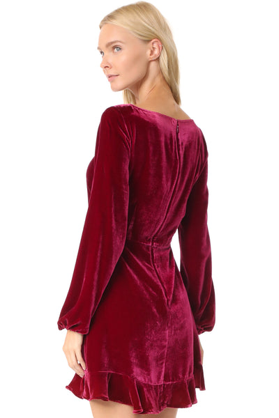 Velvet Mini Dress