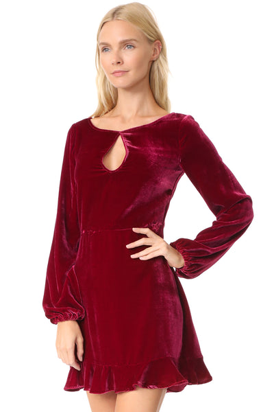 Velvet Mini Dress